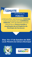 Audiência Pública - Convite