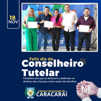 18 de Novembro, Dia do Conselheiro Tutelar