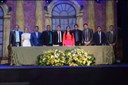 Presidente da Câmara Municipal de Caracaraí dá posse a Prefeita eleita Diane Coelho e o Vice Julinho Reis.