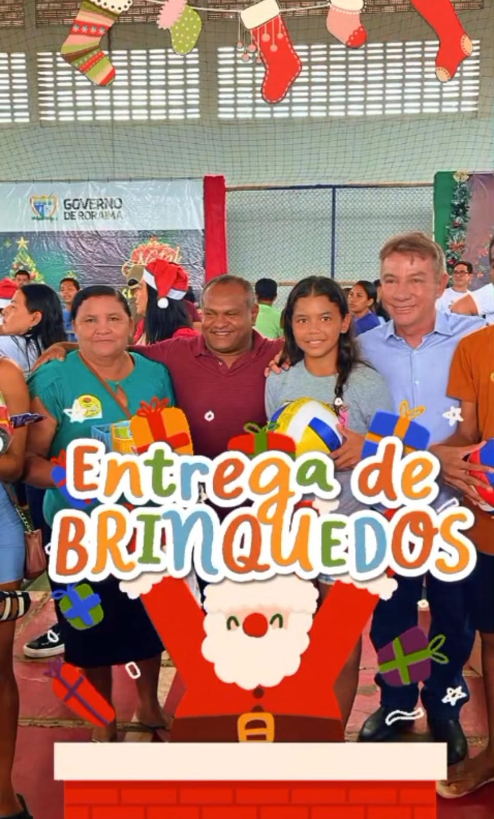 ENTREGA DE BRINQUEDOS